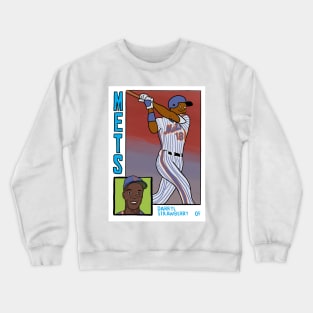 Darryl Strawberry - Homer at the Bat Simpsons Baseball Card Tee Crewneck Sweatshirt